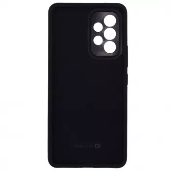 Evelatus Samsung Galaxy A32 Premium minkšto prisilietimo silikoninis dėklas juodas