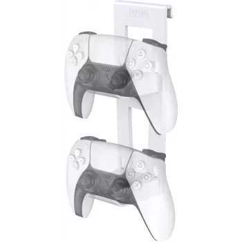 Venom PS5 valdiklio laikiklis - vertikalus stovas 2 DualSense valdikliams, juodas ABS plastikas, stalinis organizatorius