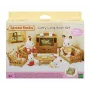 EPOCH Sylvanian Families Landhaus Wohnzimmer - kaimiško stiliaus svetainės baldų žaidimų rinkinys