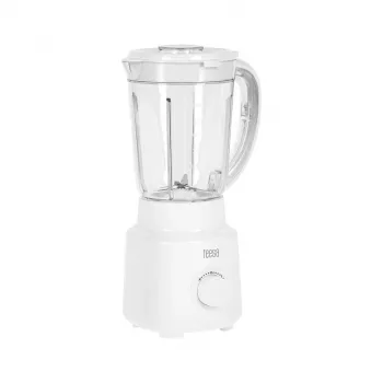 TEESA Blenderis 500W baltas 1,5L stiklinis indas