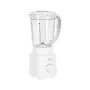 TEESA Blenderis 500W baltas 1,5L stiklinis indas