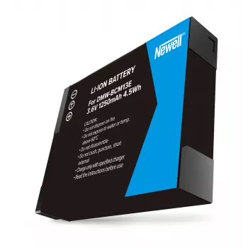 Newell atsarginė baterija, skirta Panasonic DMW-BCM13E (Li-ion, 3.6V, 1250mAh, 4.5Wh)