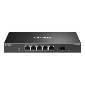 TP-Link Omada Easy Managed 5 prievadų 2.5G PoE++ komutatorius su 10G SFP+ uplink (ES206XPP-M2)
