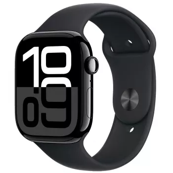 Apple Watch 10 LTE 46mm aliuminio korpuso su Midnight sportine juosta - Midnight
