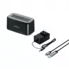 ORICO 6819C3 dviejų lizdų USB 3.0 SATA prijungimo stotelė, skirta 2,5/3,5 colio HDD/SSD - juoda