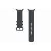 Samsung Sport Band M/L, skirtas Galaxy Watch 9, Watch 8, Watch 7, Watch 6, Watch 5, Watch 4 - juoda fluoroelastomerinė