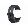 Samsung Sport Band M/L, skirtas Galaxy Watch 9, Watch 8, Watch 7, Watch 6, Watch 5, Watch 4 - juoda fluoroelastomerinė