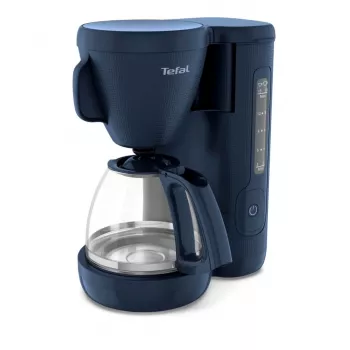 TEFAL CM2M1410 Morning lašelinio kavos aparatas juodos ir nerūdijančio plieno spalvos, 1000W, 1.25L, 10-15 puodelių