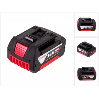 Bosch Professional 18V 5.0Ah Li-Ion įstatomas akumuliatorius (juodas/raudonas)