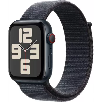 Apple Watch SE 2 GPS + Cellular 44mm, Pusiaunaktis, Sport Loop (MRHC3ET/A)