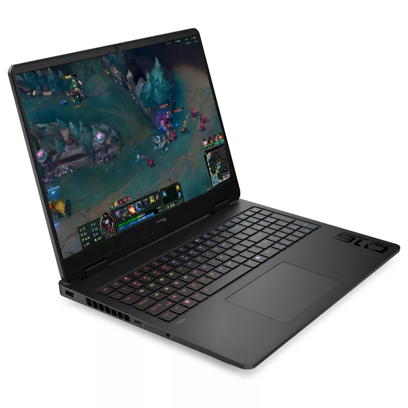 HP HyperX OMEN 16-ap1170ng 16,1 colio QHD 165Hz žaidimų nešiojamasis kompiuteris - AMD Ryzen 7 8745HX, 16GB DDR5, 512GB SSD, GeForce RTX 5060, FreeDOS, Shadow Black