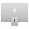 Apple iMac 24 inch sidabrinis M4 10 branduolių CPU 10 branduolių GPU 24GB RAM 512GB SSD Gigabit Ethernet vokiška klaviatūra