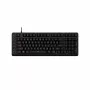 HP HyperX Eve 1800 mechaninė žaidimų klaviatūra - 60% kompaktiška, HyperX Red jungikliai, RGB, 1000 Hz