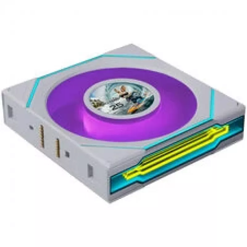 Lian Li UNI FAN SL-INF 120 FLEX belaidis ARGB ventiliatorius su atvirkštinėmis mentėmis, 120 mm, 3 vienetų rinkinys, baltas