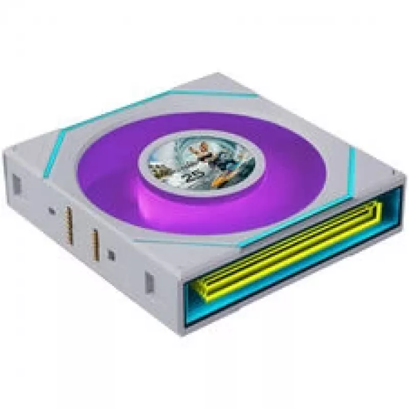 Lian Li UNI FAN SL-INF 120 FLEX belaidis ARGB ventiliatorius su atvirkštinėmis mentėmis, 120 mm, 3 vienetų rinkinys, baltas