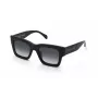 ZADIG & VOLTAIRE moteriški akiniai nuo saulės SZV421-500700 - acetatinis rėmelis, polikarbonatiniai pilki lęšiai, UV400 apsauga, 50/21/140 mm