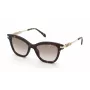 ZADIG & VOLTAIRE moteriški SZV451 Havana acetatiniai akiniai nuo saulės su gradientiniais rudais lęšiais, 52/19/140 mm