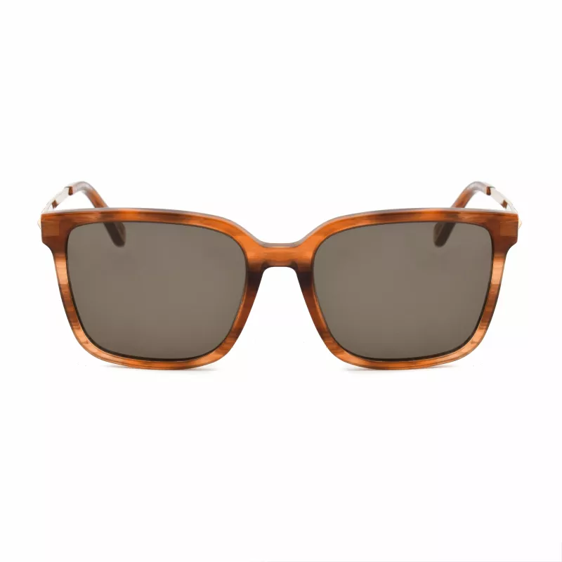 ZADIG & VOLTAIRE SZV308-5507LC Moteriški Havana akiniai nuo saulės su rudais gradientiniais lęšiais, 55/18/140 mm