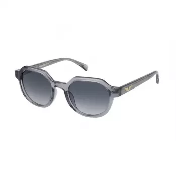Zadig & Voltaire unisex akiniai SZV363-4906A7 Havana/Pilki 49/16/140 mm