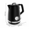 Tefal Soleil KO3558E0 elektrinis virdulys 1,7L 2400W juodas