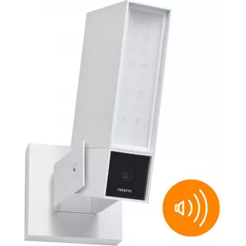 Netatmo išmanioji lauko kamera su sirena NOC-S-W-EC (balta)