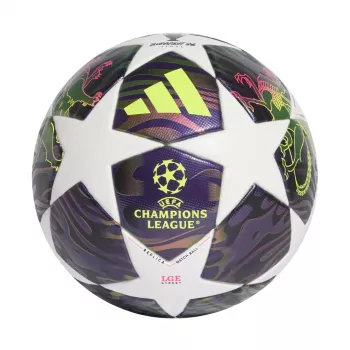 Adidas UCL 25/26 Street Ball 5 dydžio futbolo kamuolys – baltas/violetinis (JX9088)