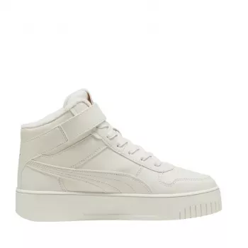 Puma Carina Street Mid WTR moteriški žieminiai sportbačiai, kreminės baltos spalvos, EU 38