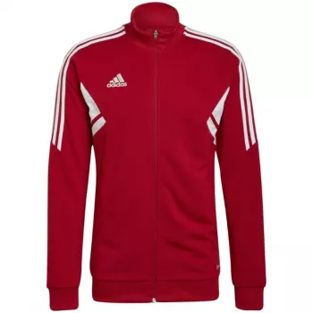 adidas Condivo 22 Track Jacket Team Power Red HA6250 vyriškas futbolo treniruočių švarkas