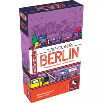 PEGASUS Next Station Berlin – metimo ir rašymo stalo žaidimas (vokiška versija)