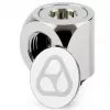 Thermal Grizzly DeltaMate Rotary Fitting 90° G1/4 colio Gloss Nickel – 6 vnt.