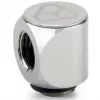 Thermal Grizzly DeltaMate Rotary Fitting 90° G1/4 colio Gloss Nickel – 6 vnt.
