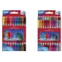 Faber-Castell blizgantys dvipusiai žymekliai, 20 vnt. su plačiu ir plonu antgaliu (3-5 mm / 1 mm), plaunami - 151108