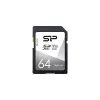 Silicon Power 64GB SDXC UHS-I U3 V30 atminties kortelė - 100MB/s skaitymas, 80MB/s rašymas, 4K vaizdo įrašas