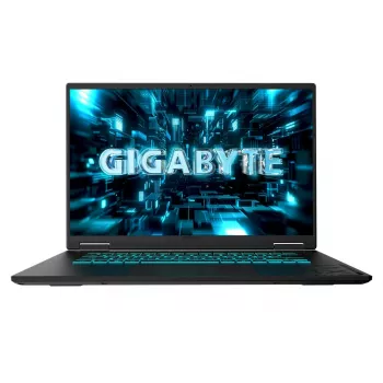 GIGABYTE GAMING A16 PRO DXHG4EECC4SD žaidimų nešiojamasis kompiuteris, 16 colių QHD+ 165Hz, Intel Core 7 240H, 32GB LPDDR5X, 1TB SSD, RTX 5070 Ti 12GB, be OS, pilka