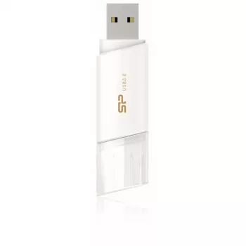 Silicon Power Blaze B06 64GB USB 3.2 Gen 1 atmintinė balta