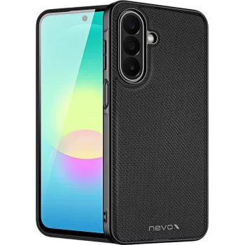 NEVOX StyleShell NYLO dėklas, skirtas Samsung Galaxy A27 5G - juoda