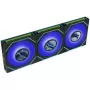 Lian Li UNI FAN SL-INF 120 FLEX LCD Wireless ARGB 3 rinkinys juodos spalvos su valdikliu