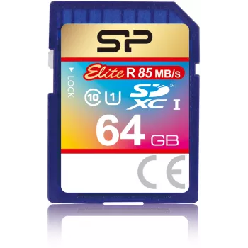 Silicon Power 64GB SDXC UHS-I U1 V10 atminties kortelė
