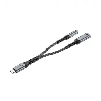 UNITEK USB-C į 3,5 mm garso adapteris su PD