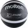 Molten B6D3500-KS lauko krepšinio kamuolys, 6 dydis, juodas/sidabrinis