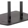 B-TECH AV SYSTEM X - Universalus žemo profilio grindinis stovas plokščiaekraniams televizoriams (VESA 600 x 400) - 0,75m Ø50mm stulpai