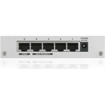 DSIT Zyxel GS105B 5 prievadų Gigabit Ethernet nevaldomas stalinis komutatorius