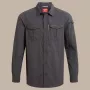 Craghoppers NosiLife Adventure LS Shirt III - Black Pepper - L