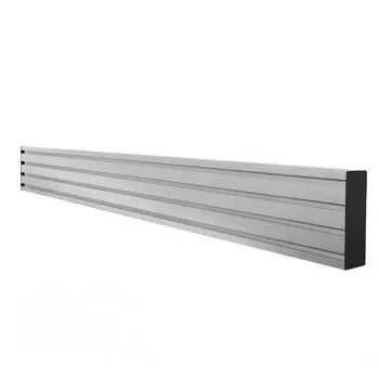 B-TECH AV SYSTEM X - Horizontalus tvirtinimo bėgelis - 1m - juodas