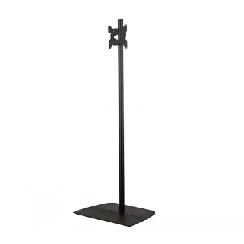 B-TECH AV BT8571/BB universalus plokščiaekranis grindinis stovas su 1,8 m Ø50 mm stulpu, VESA 200x200