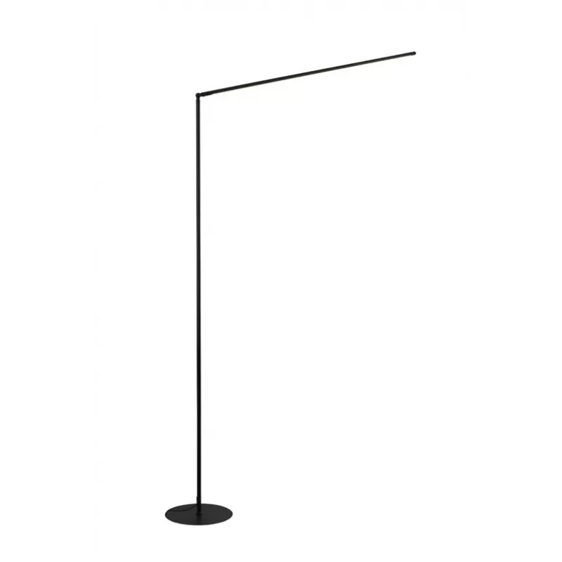 LUMINAIRE FLOOR 16W LED 960LM juodas LED grindų šviestuvas