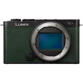 Panasonic Lumix DC-S9E-G pilno kadro veidrodinis fotoaparatas su 24,2MP CMOS jutikliu, 5 ašių IBIS, 6K vaizdo įrašu, L-Mount, tamsiai alyviniu