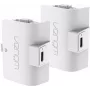 Venom įkraunamų baterijų dvynių rinkinys baltas PS5 – DualSense valdiklio baterijų rinkinys (2x 800mAh Li-ion, Play & Charge, apsauga nuo perkrovimo)