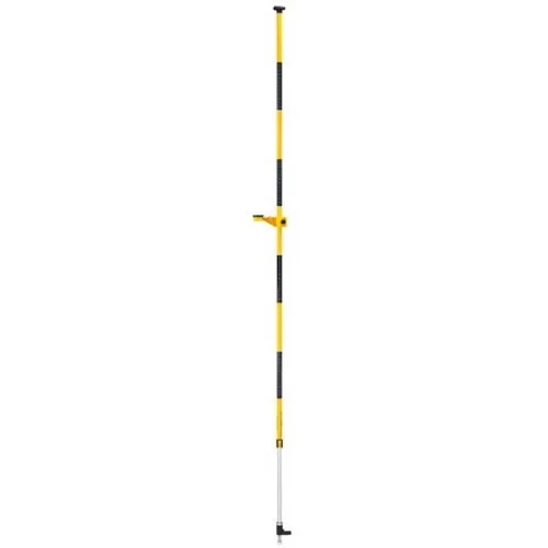 DEWALT DE0882-XJ teleskopinis niveliavimo strypas 2,4 m aliumininis metrinis E skalė su nešiojimo krepšiu