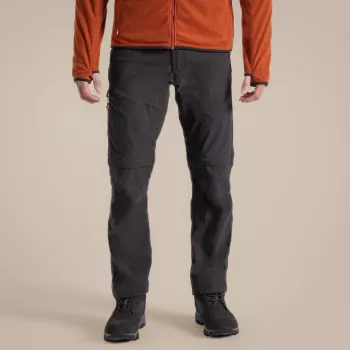 Craghoppers NosiLife Pro Convertible Trousers III - juodieji pipirai, XL